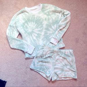 Abercrombie fleece sleep set